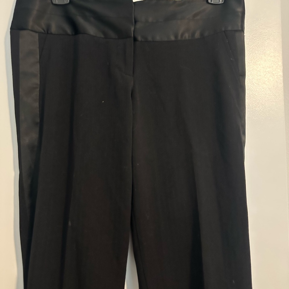 Marciano Black Satin-Trimmed Women's Trousers